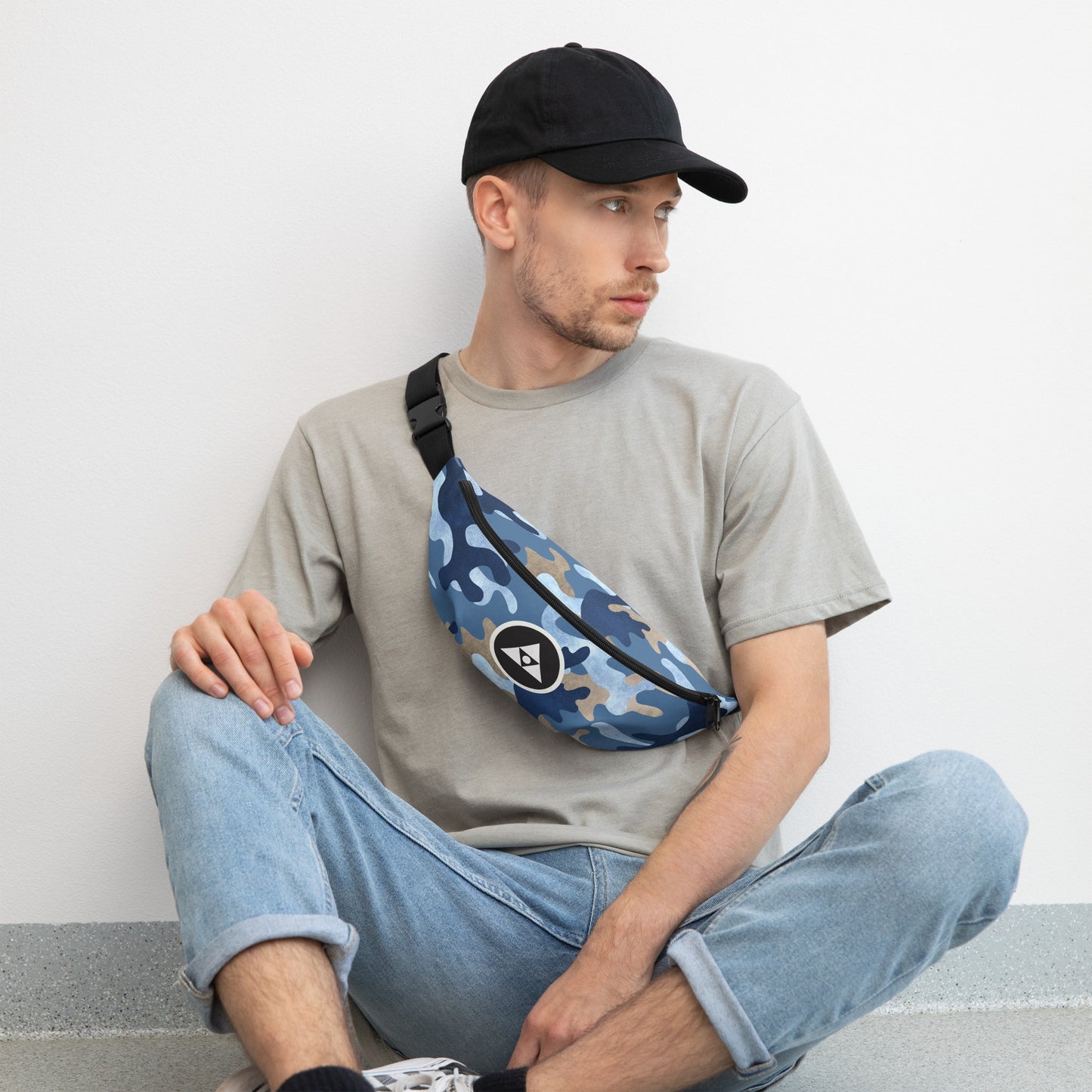 SUB/TRIBE Festival Fanny Pack - Blue Camo