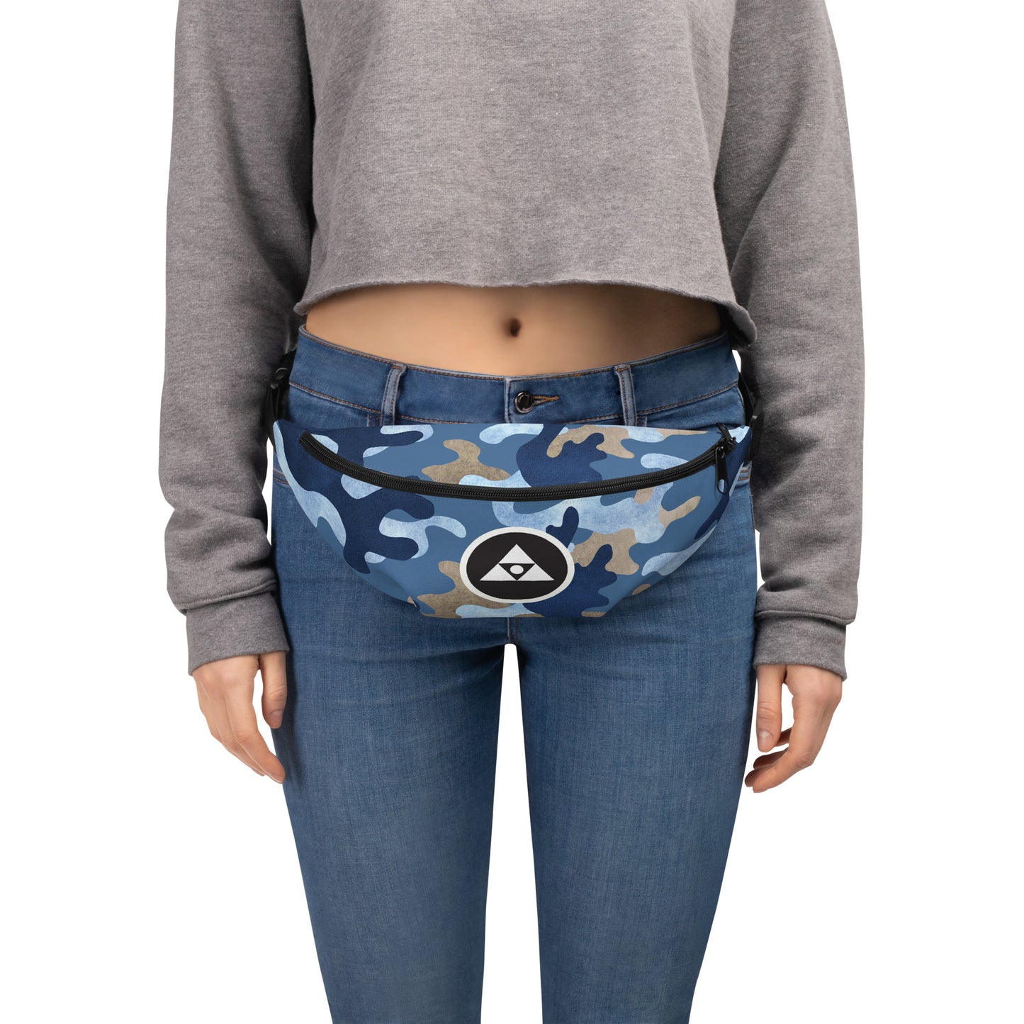 SUB/TRIBE Festival Fanny Pack - Blue Camo