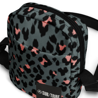 SUB/TRIBE Crossbody Bag - Cheetah Pink