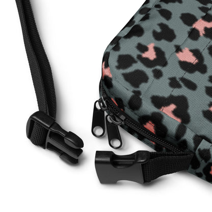 SUB/TRIBE Crossbody Bag - Cheetah Pink