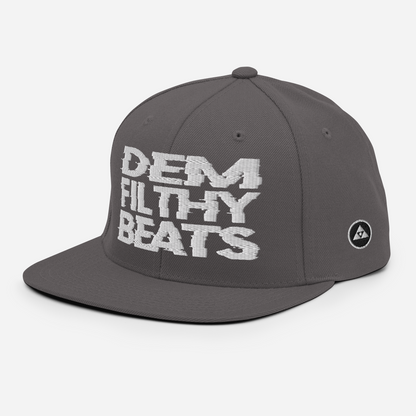 DEM FILTHY BEATS Snapback Hat