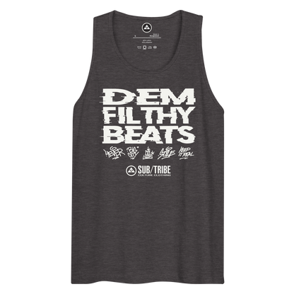 DEM FILTHY BEATS Premium Tank Top