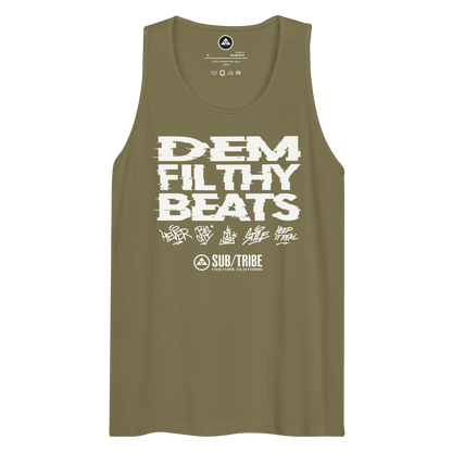 DEM FILTHY BEATS Premium Tank Top