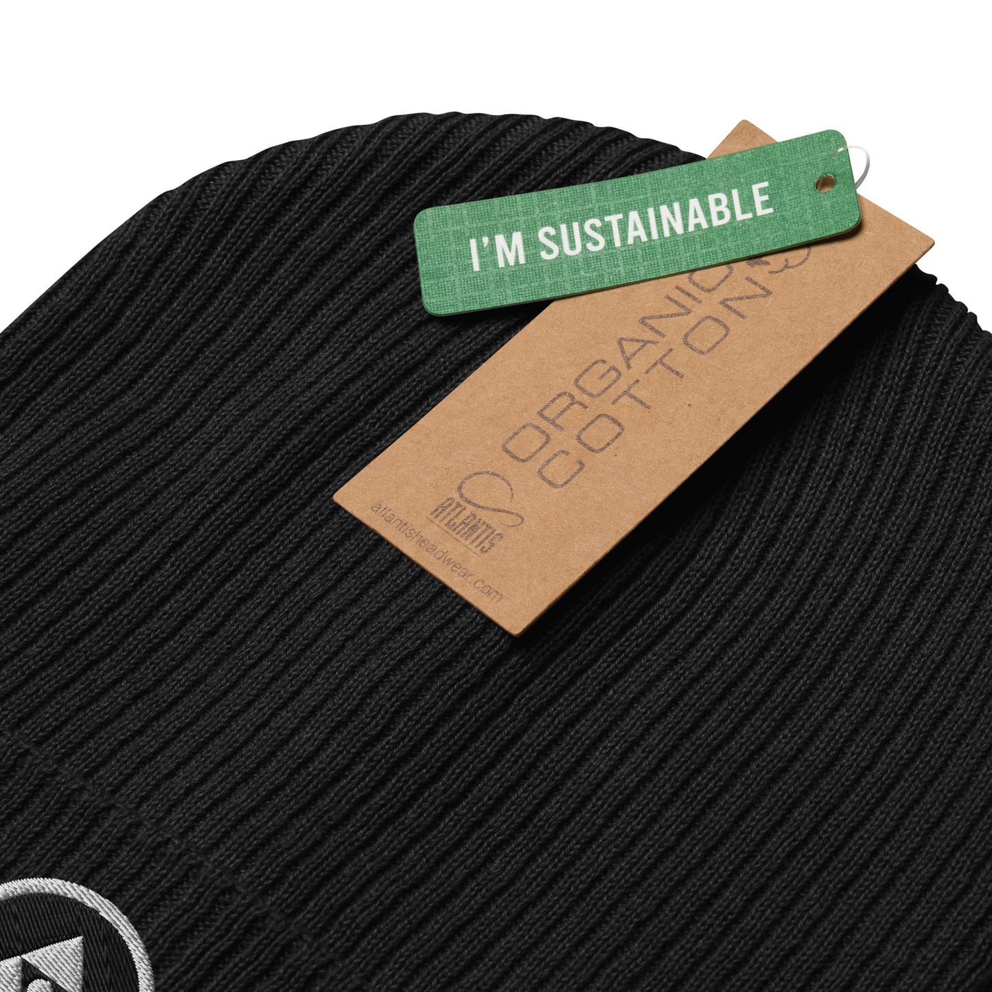 Signature Series Ribbed Beanie - Organic Material