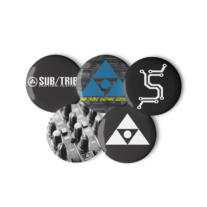 SUB/TRIBE Pin Buttons - UV Resistent