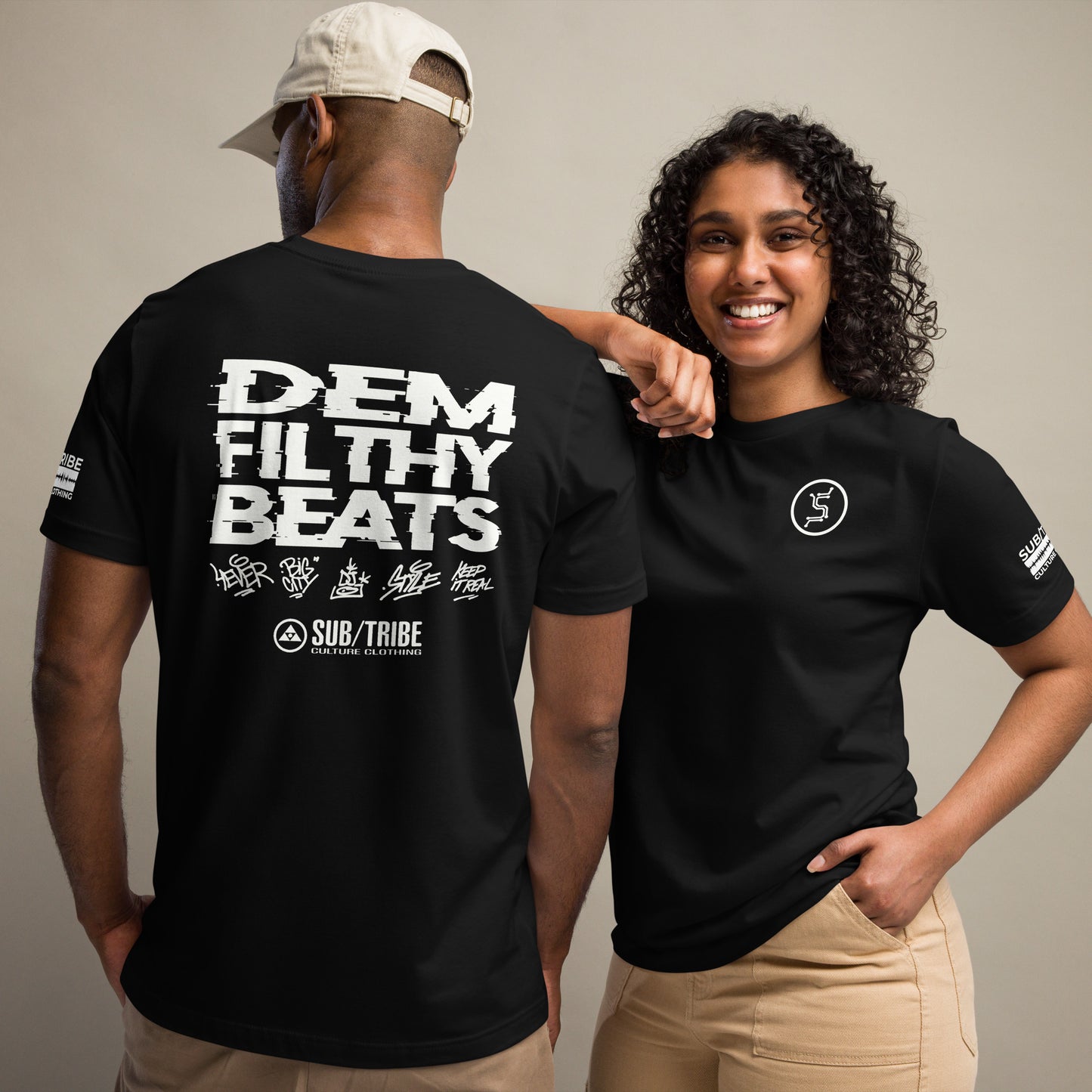 DEM FILTHY BEATS V1 Graphics Tee - Unisex