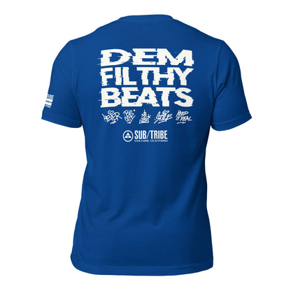 DEM FILTHY BEATS V1 Graphics Tee - Unisex