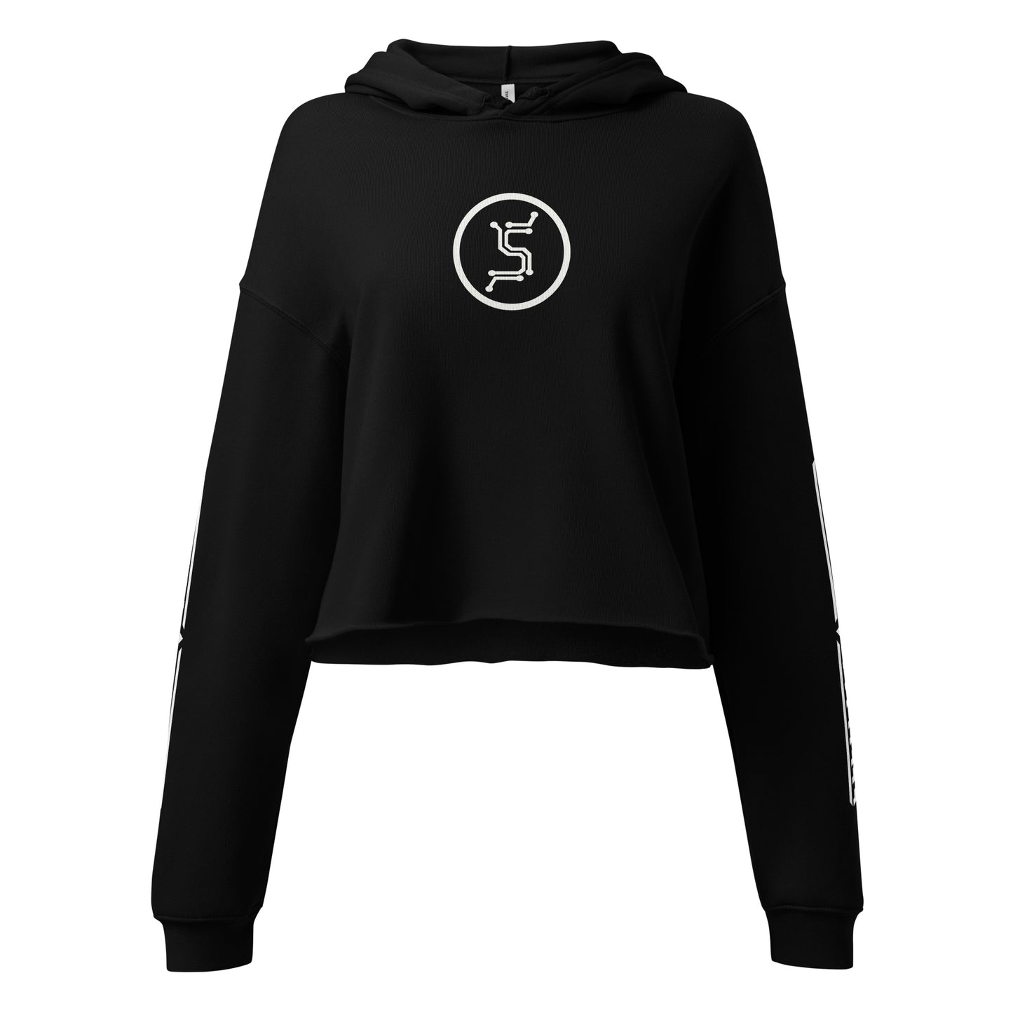 Interconnected Crop Hoodie - Women's