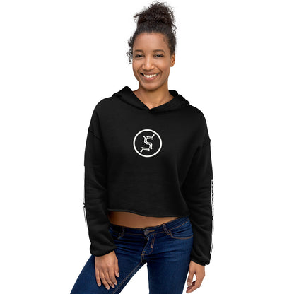 Interconnected Crop Hoodie - Women's