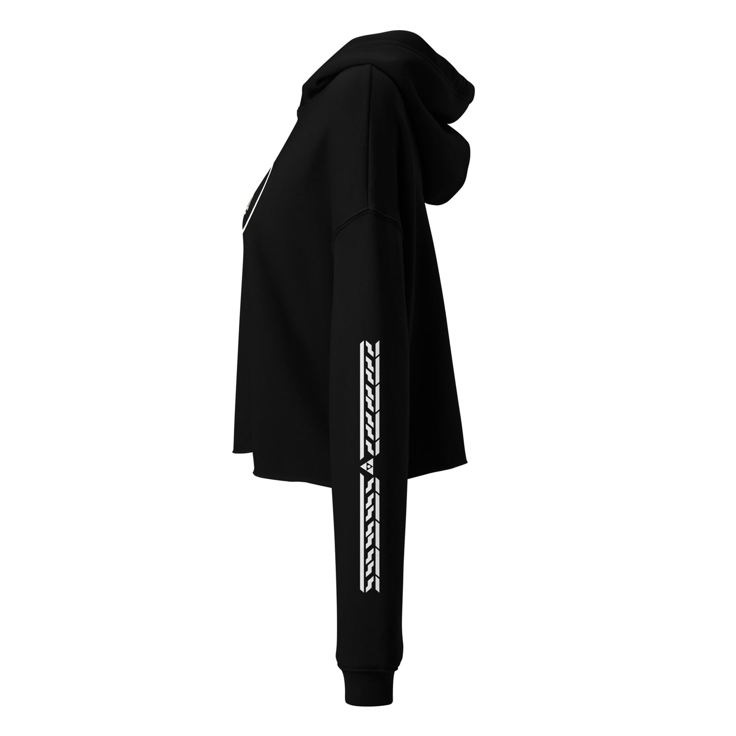 Interconnected Crop Hoodie - Women's