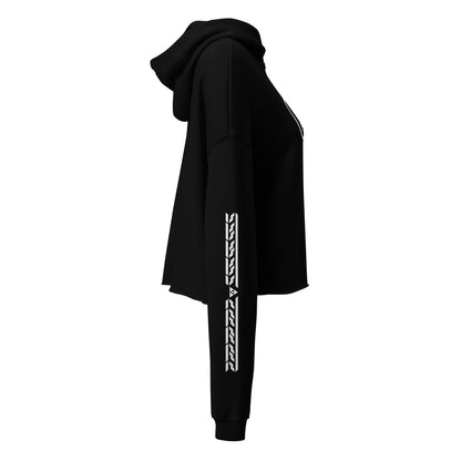 Interconnected Crop Hoodie - Women's