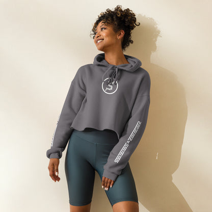 Interconnected Crop Hoodie - Women's