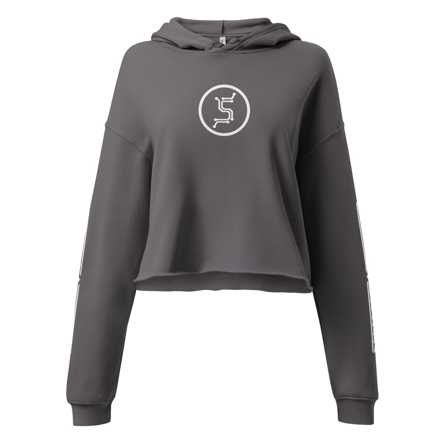 Interconnected Crop Hoodie - Women's